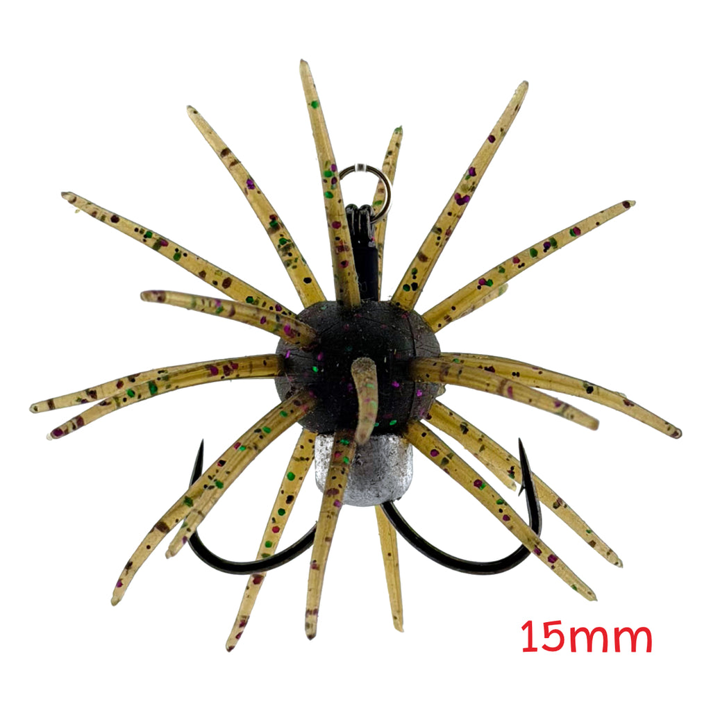 2K Urchin Star Green Pumpkin Candy Battle Axe Jr 15mm Rig