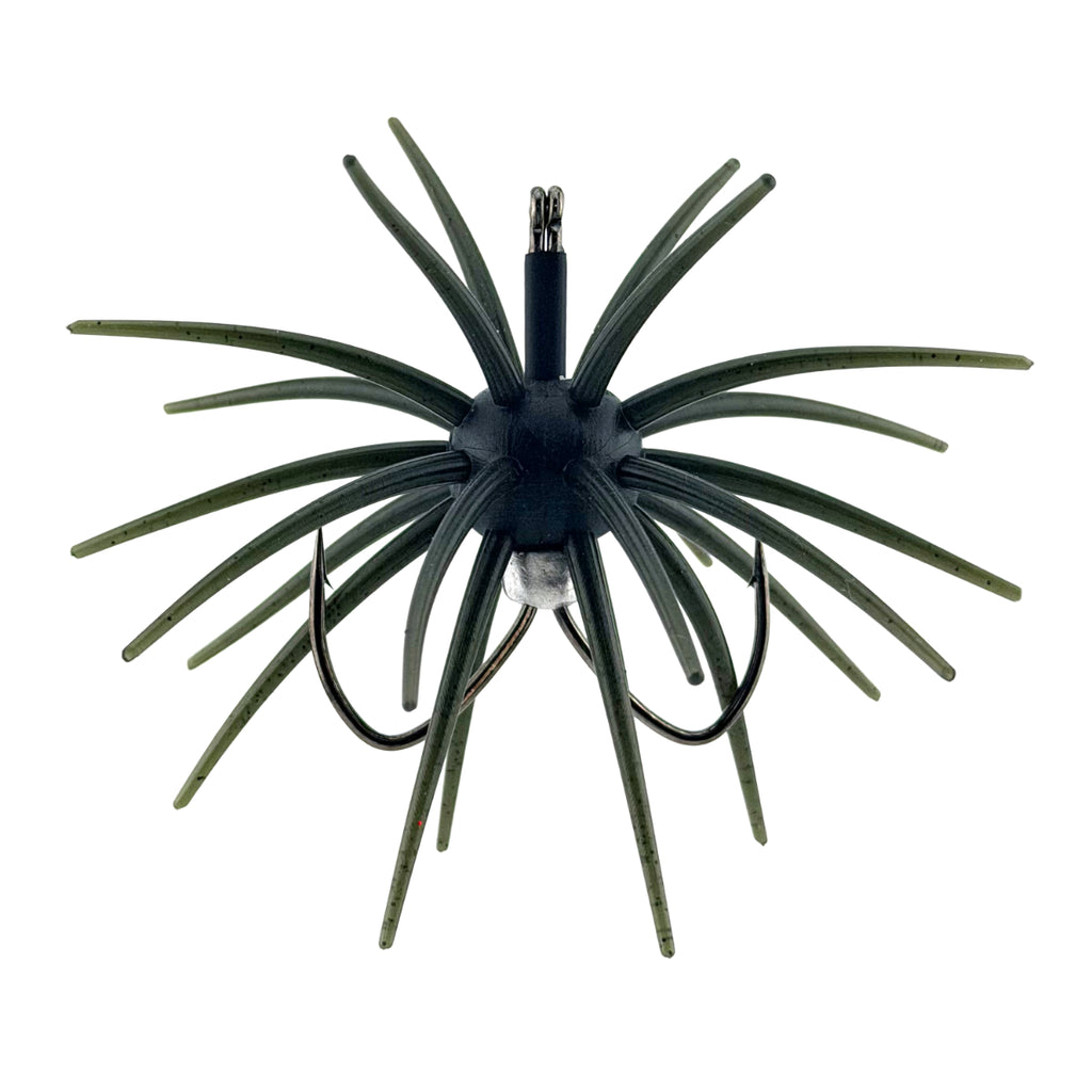 2K Urchin Star Green Pumpkin Battle Axe Viper Lok Hook Rig