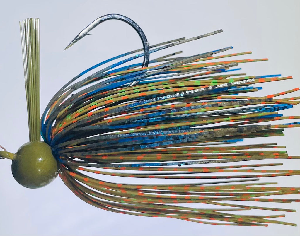 Red Zone Reptile Rubber Football Jig