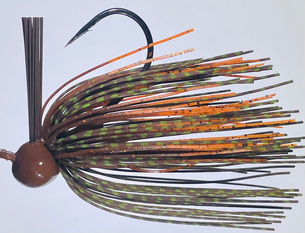 Red Zone Reptile Rubber Football Jig