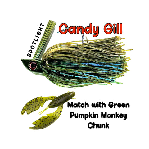 2K SPOTLIGHT JIG! DOCK MONKEY PRO! CANDY GILL!