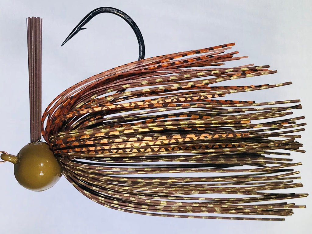 Red Zone Reptile Rubber Football Jig