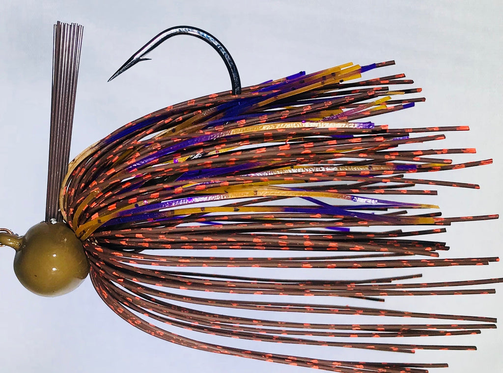 Red Zone Reptile Rubber Football Jig