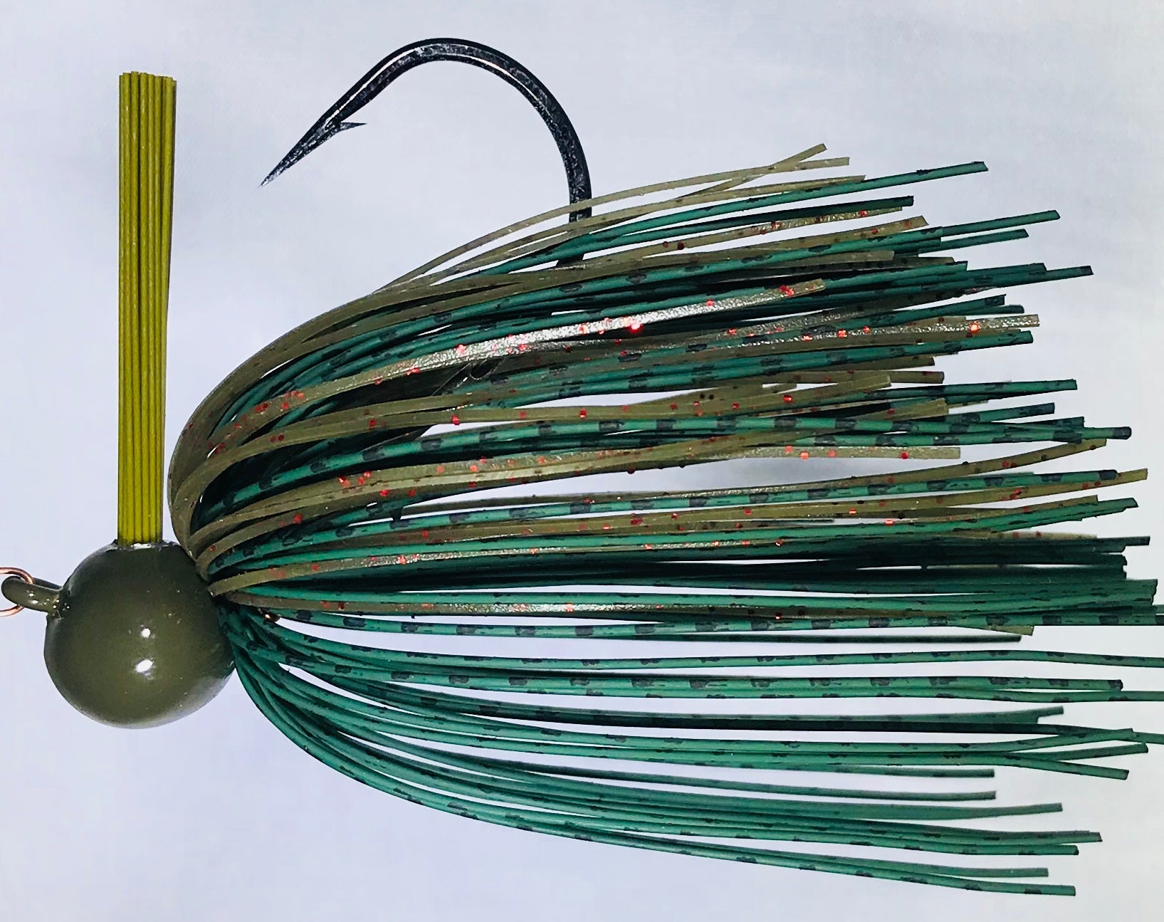Red Zone Reptile Rubber Football Jig