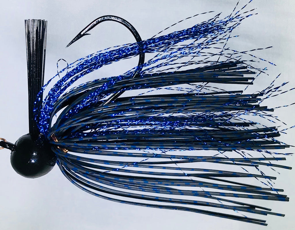 Red Zone Rubber Flash Football Jig