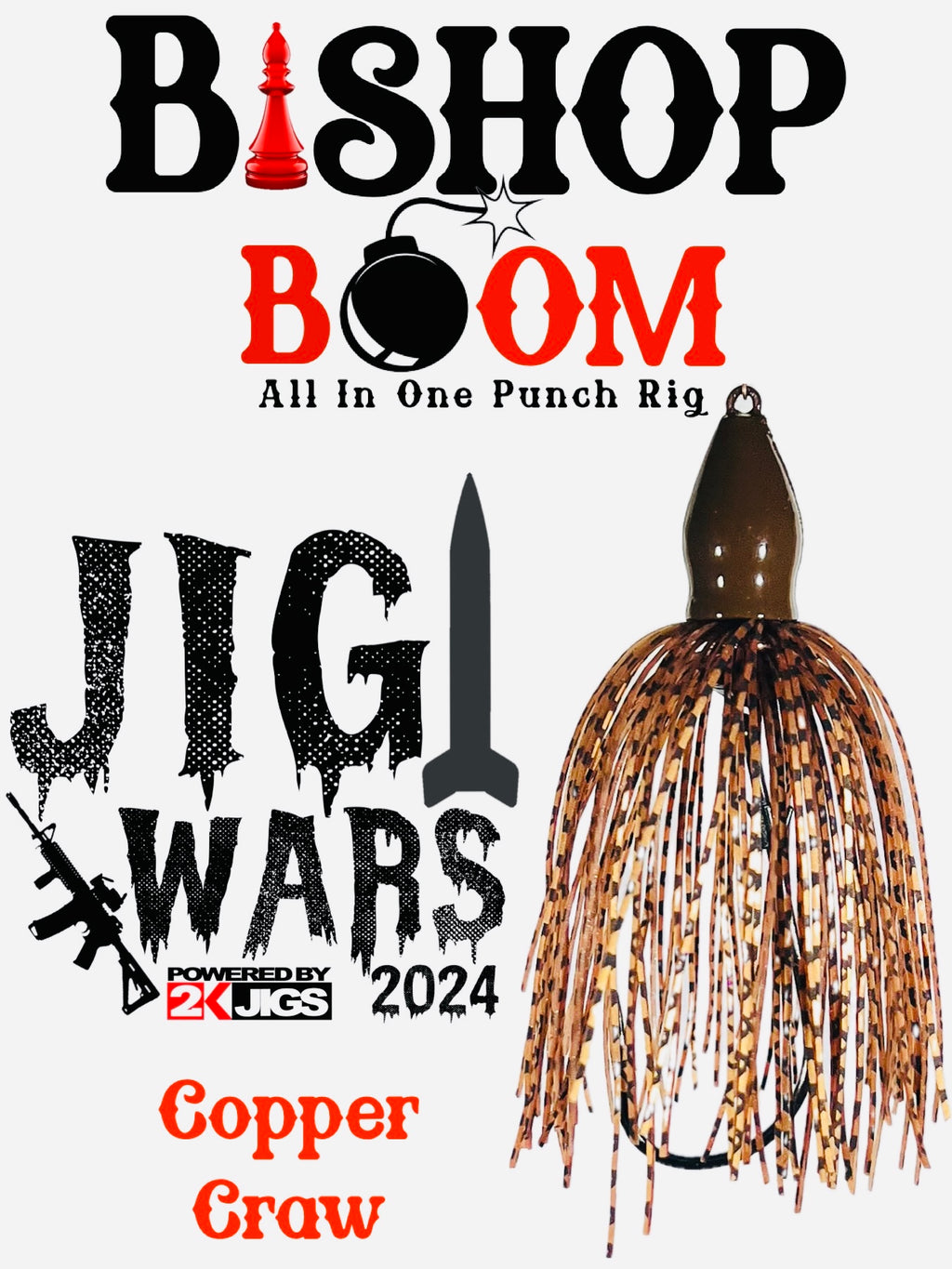 BISHOP BOOM PUNCH RIG - SILICONE SERIES